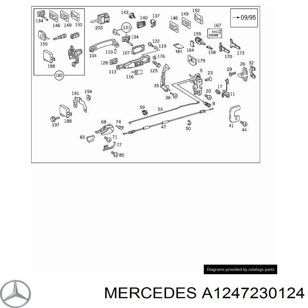  Mercedes A1247230124 precio, desde  