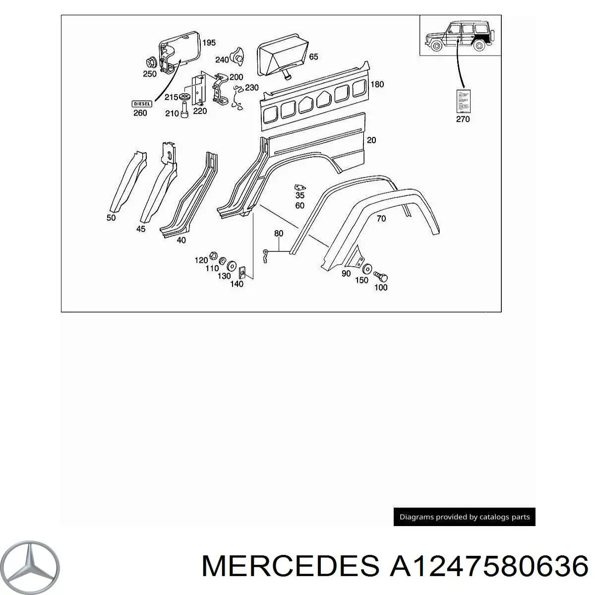 A1247580636 Mercedes 