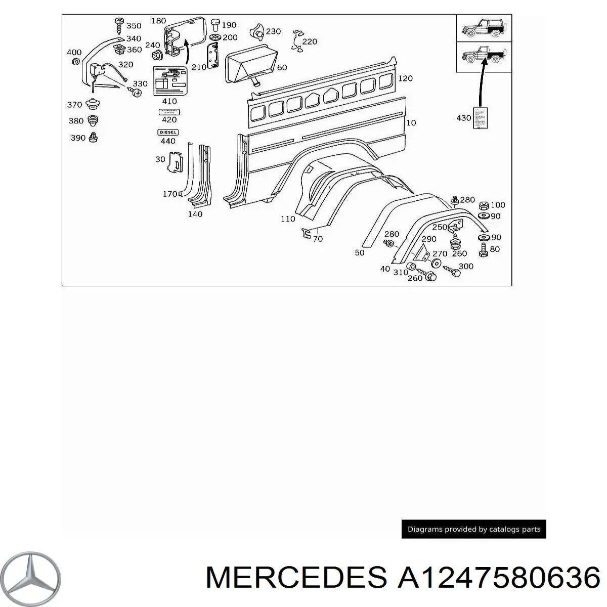 Comprar A1247580636 Mercedes 