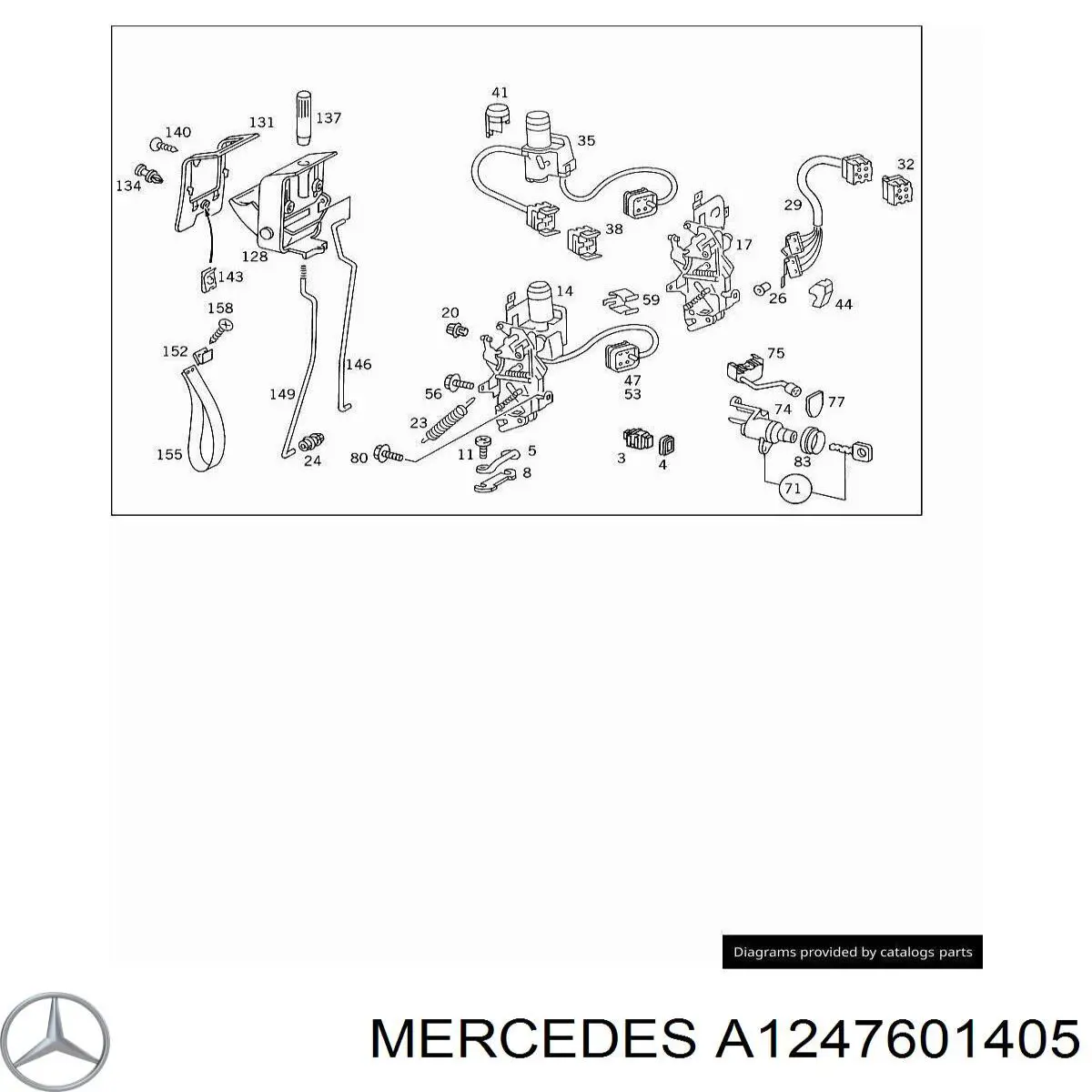 A1247601405 Mercedes 