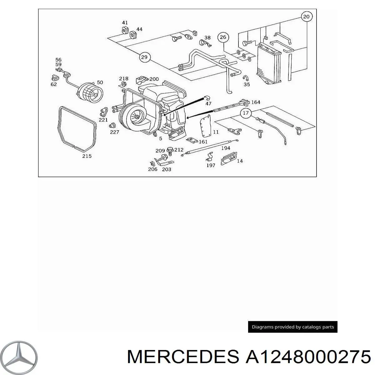 Comprar A1248000275 Mercedes 
