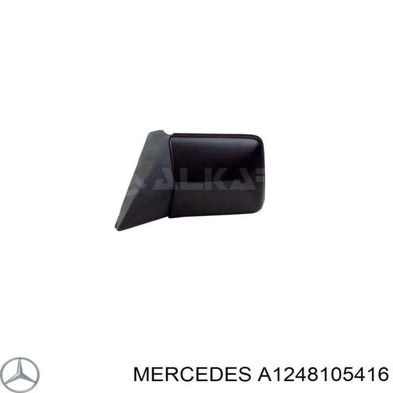 A1248105416 Mercedes espejo retrovisor derecho