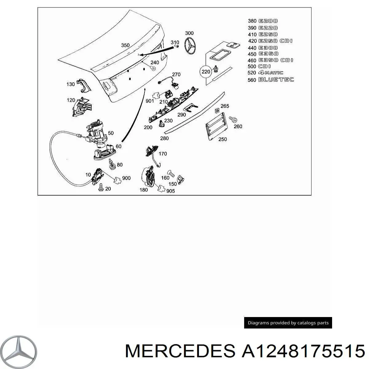 Comprar A2028172715 Mercedes Emblema