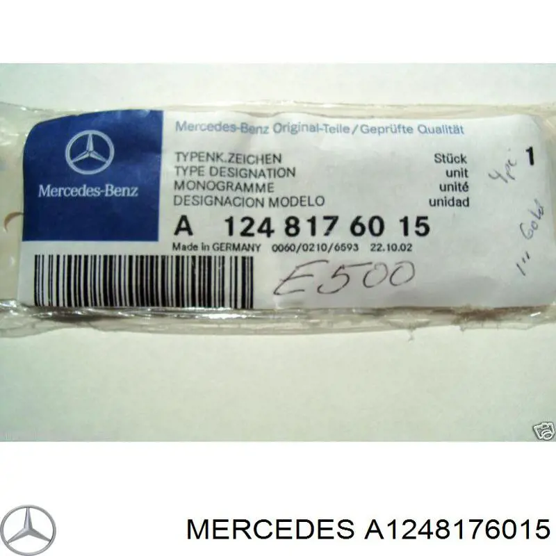  Mercedes A1248176015 precio, desde 73,24 EUR
