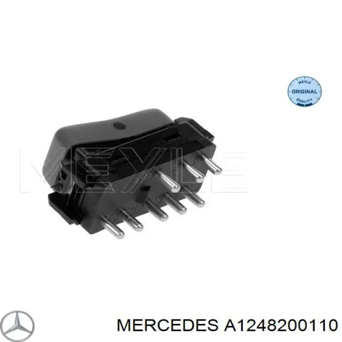 A1248200110 Mercedes boton de alarma
