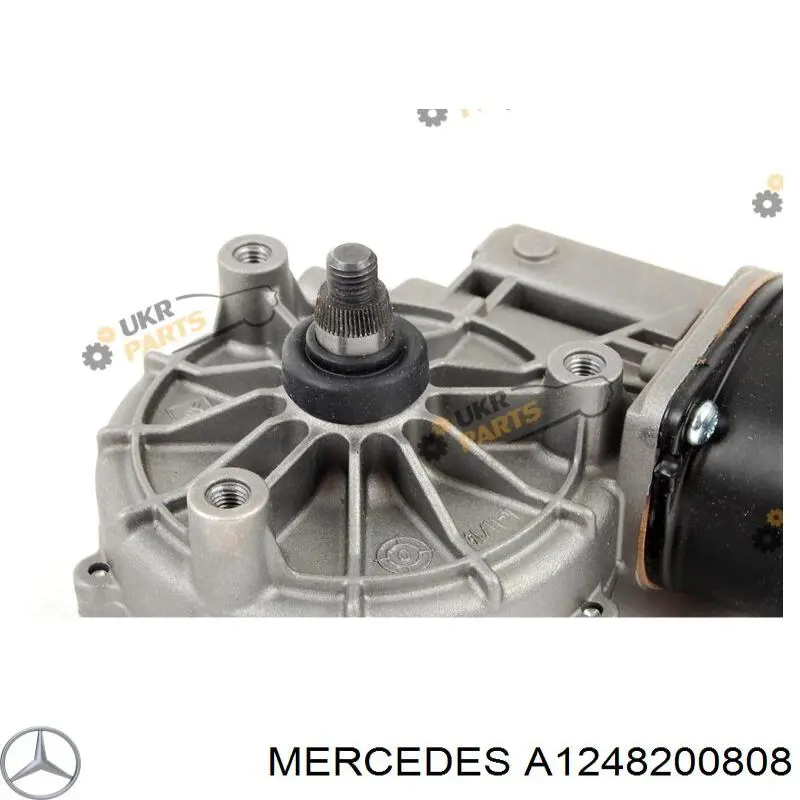 A1248200808 Mercedes motor del limpiaparabrisas del parabrisas