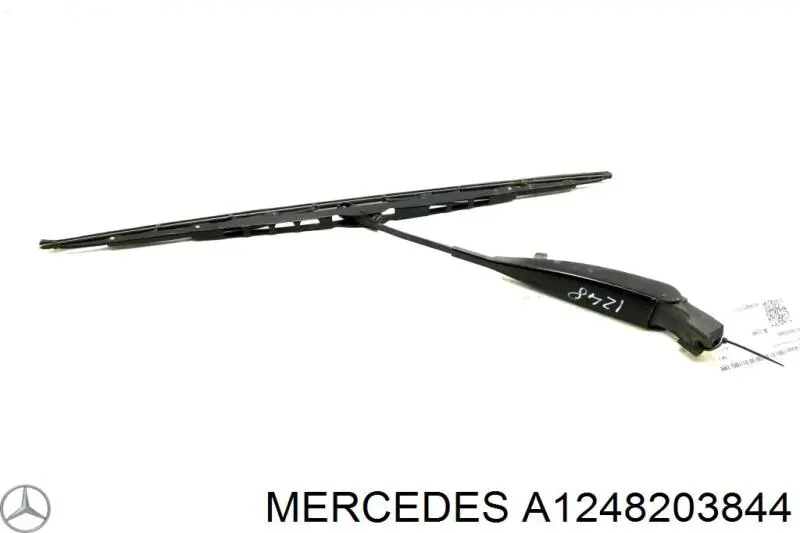 A1248203844 Mercedes Brazo del limpiaparabrisas lavado de parabrisas