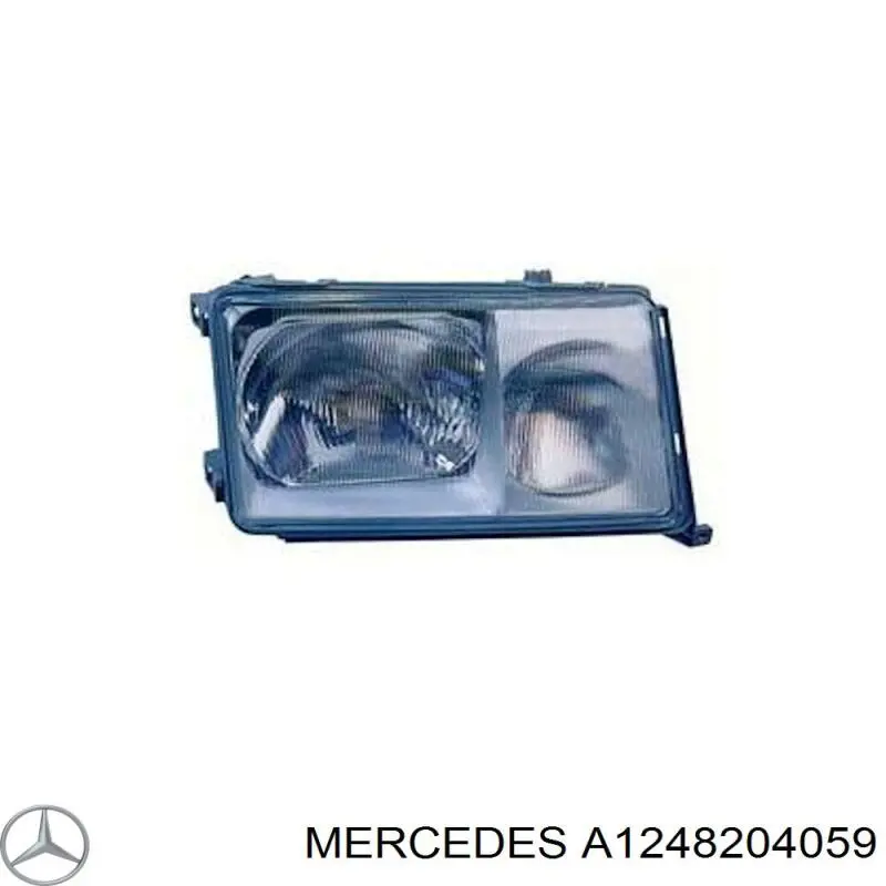 Faro derecho Mercedes A1248204059 precio, desde 616,65 EUR