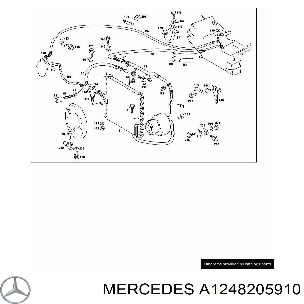 Sensor de presion A/C Mercedes A1248205910 precio, desde 10,77 EUR