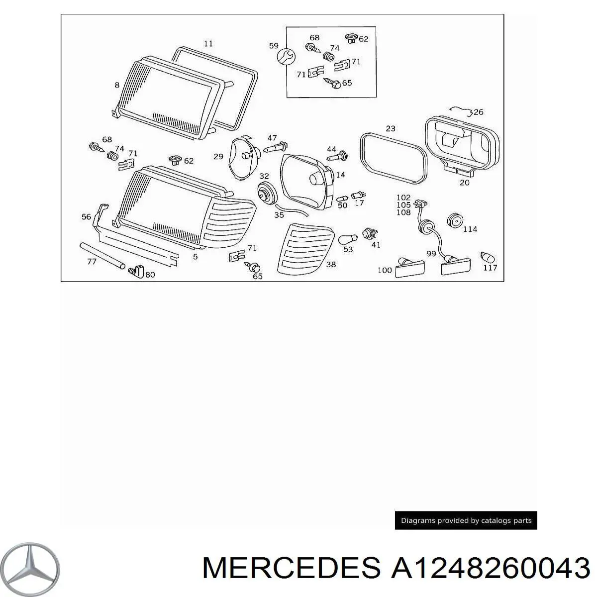 Intermitente izquierdo Mercedes 1305233928 precio, desde 19,77 EUR