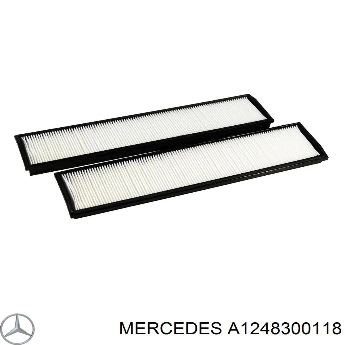 Filtro de cabina Mercedes A1248300118 precio, desde 21,47 EUR
