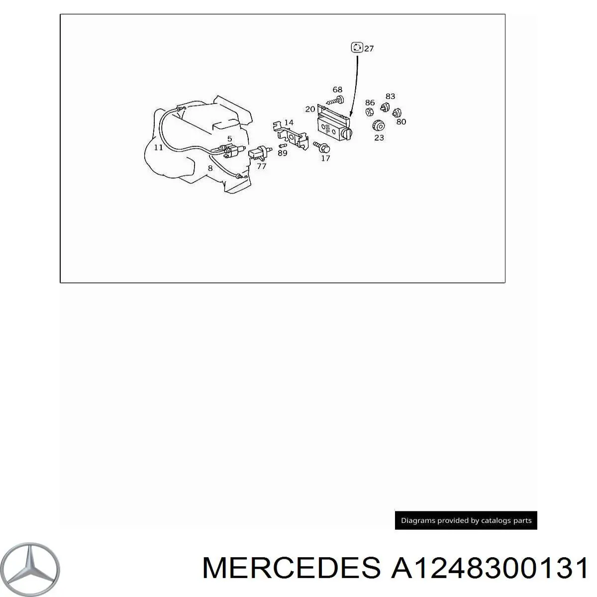 A1248300131 Mercedes 
