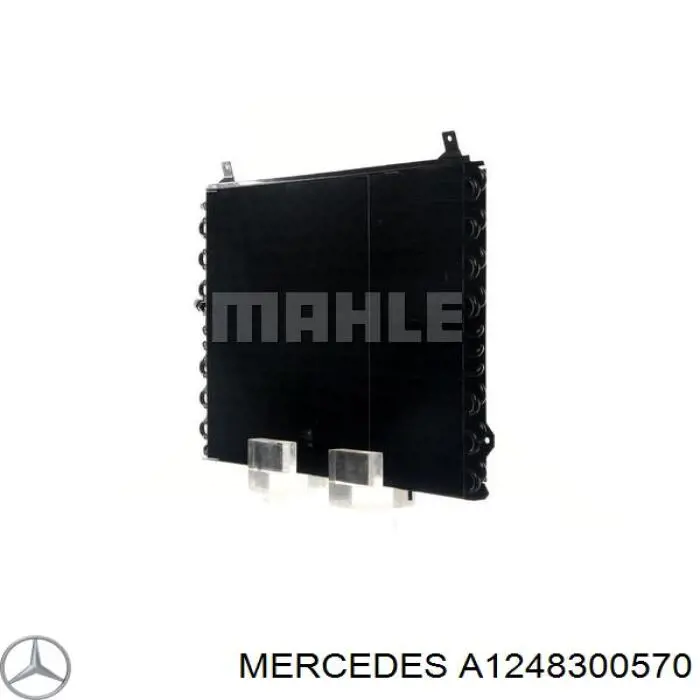 A1248300570 Mercedes condensador aire acondicionado