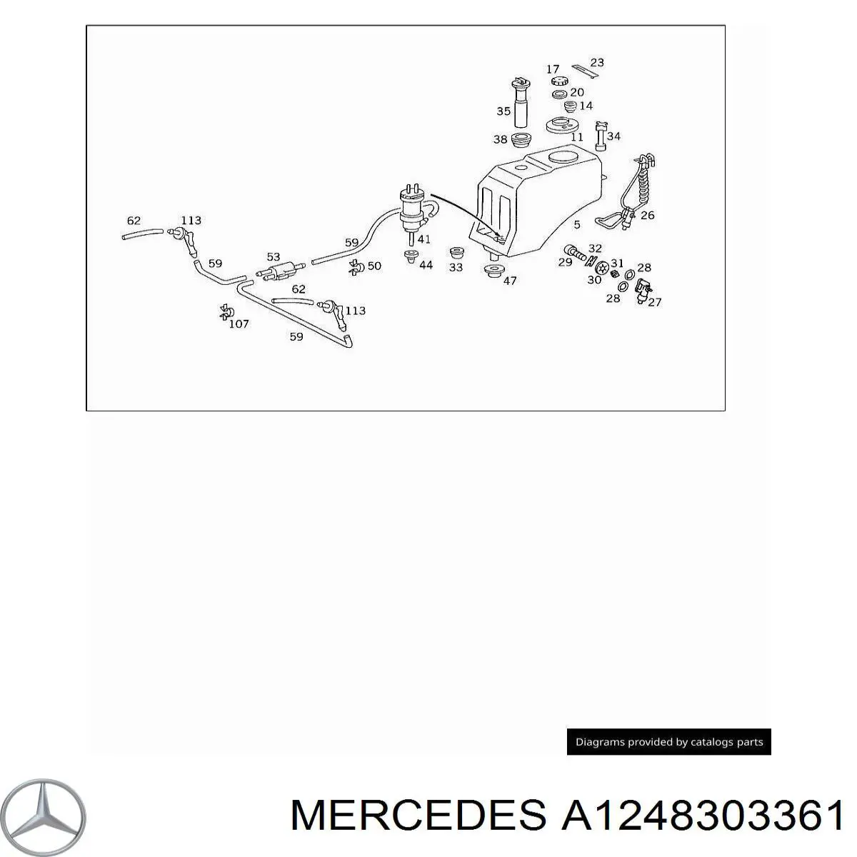  Mercedes A1248303361 precio, desde 183,90 EUR