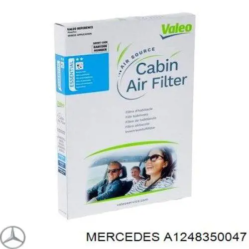 Comprar A1248350047 Mercedes Filtro de aire del habitáculo