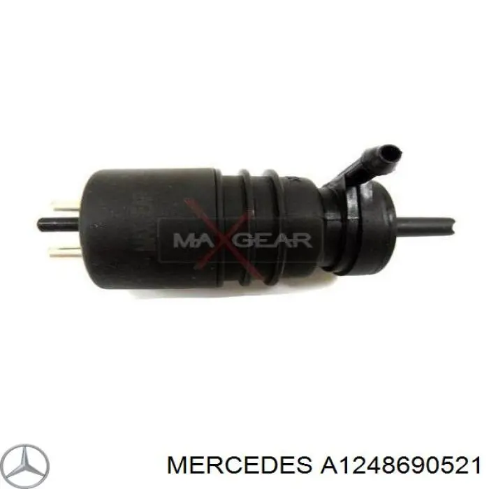 Bomba de agua de lavado, lavado de parabrisas, delantera Mercedes A1248690521 precio, desde 4,69 EUR