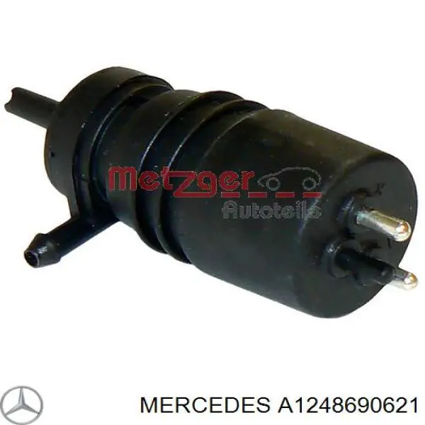 Bomba de agua limpiaparabrisas, delantera Mercedes A1248690621 precio, desde 7,30 EUR