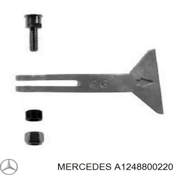 A1248800220 Mercedes lengüeta de liberación del capó