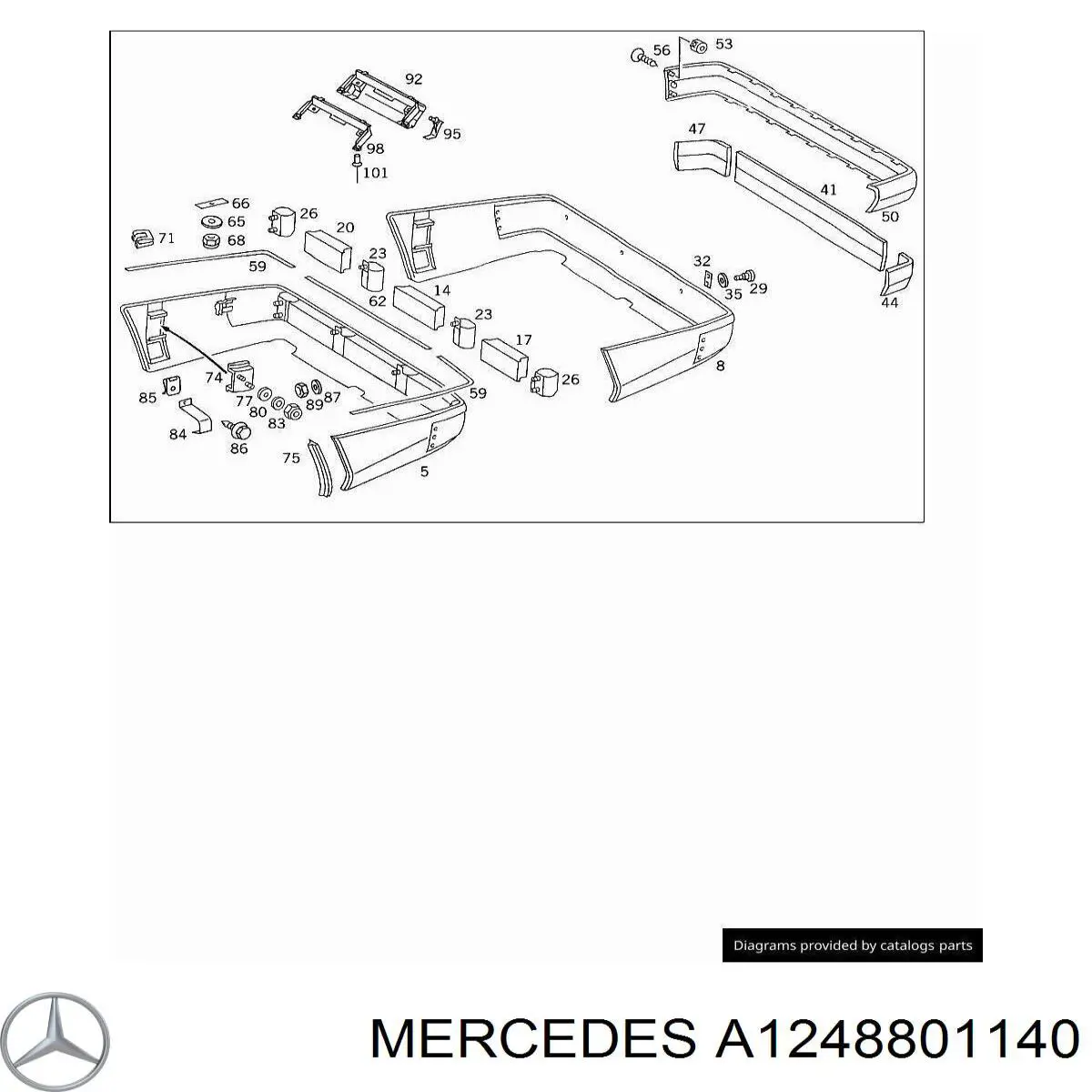 A1248801140 Mercedes