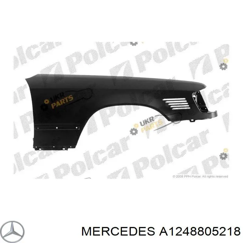 1248803218 Mercedes guardabarros delantero derecho