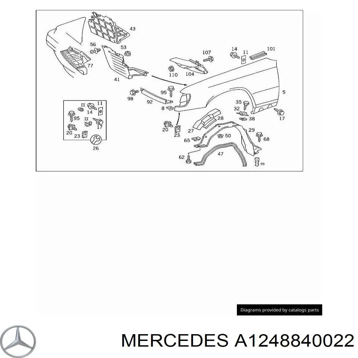 A1248840022 Mercedes