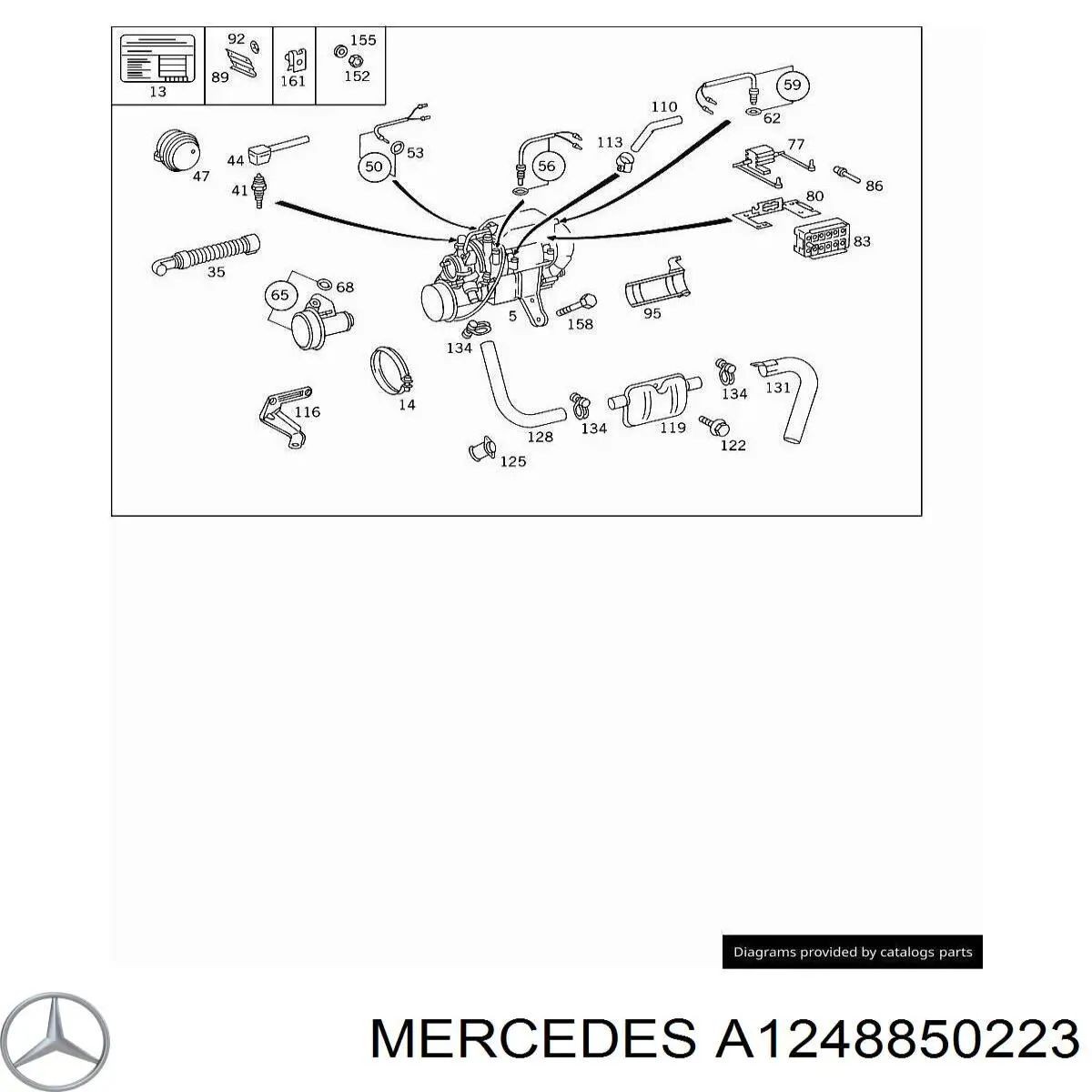 A1248850223 Mercedes