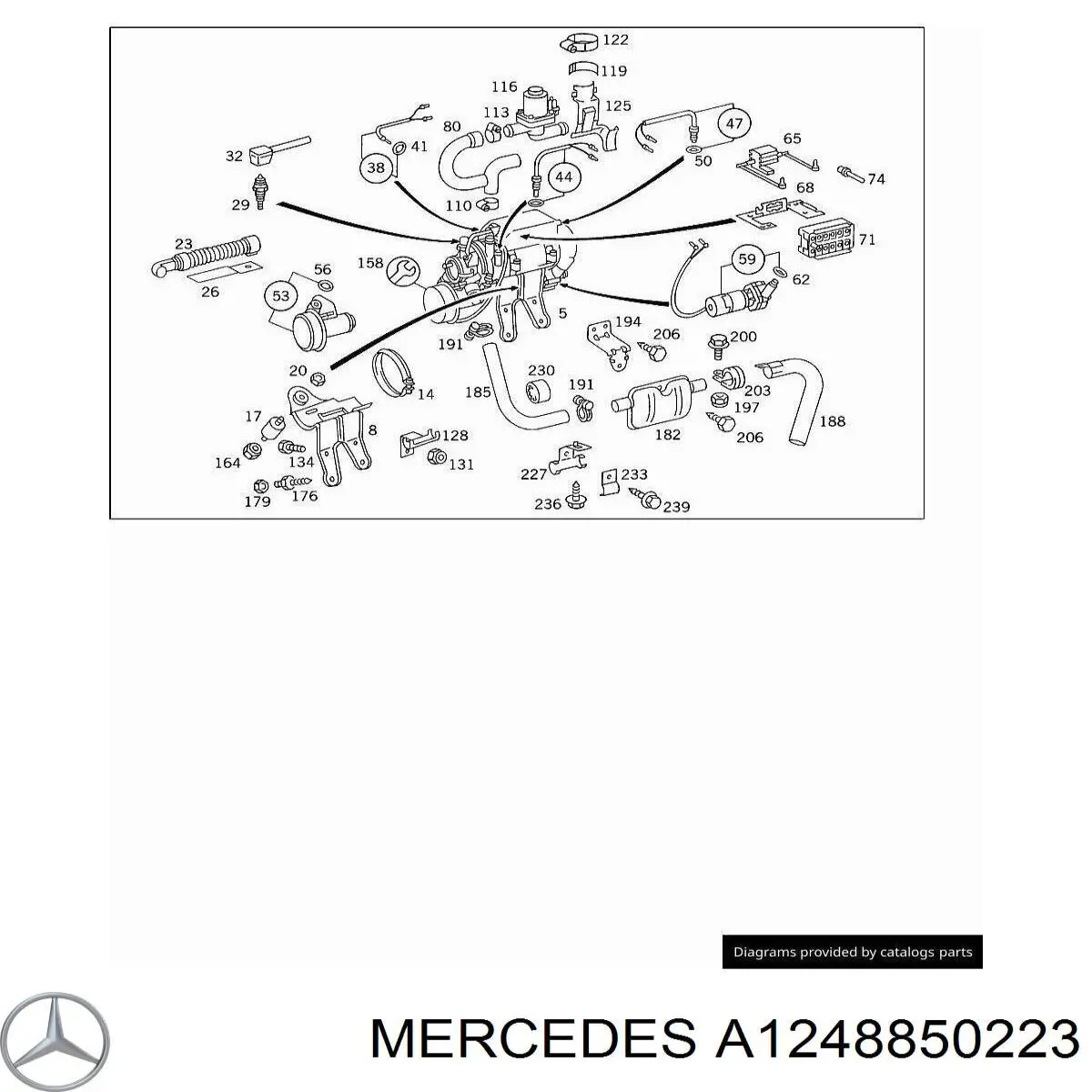 Comprar A1248850223 Mercedes 