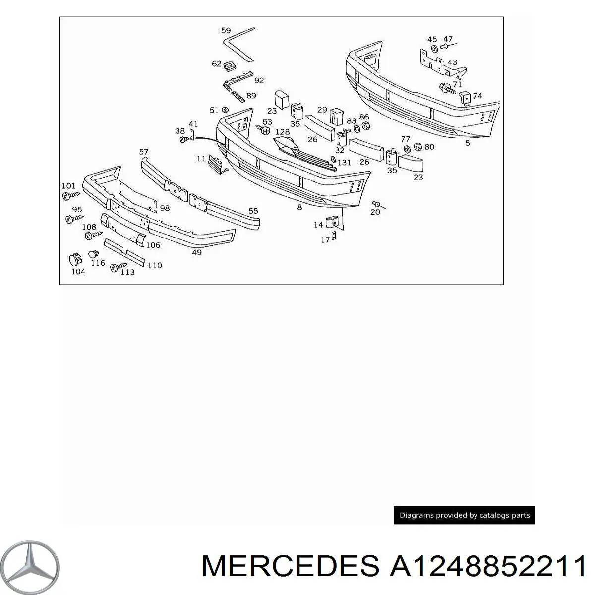  Mercedes A1248852211 precio, desde  