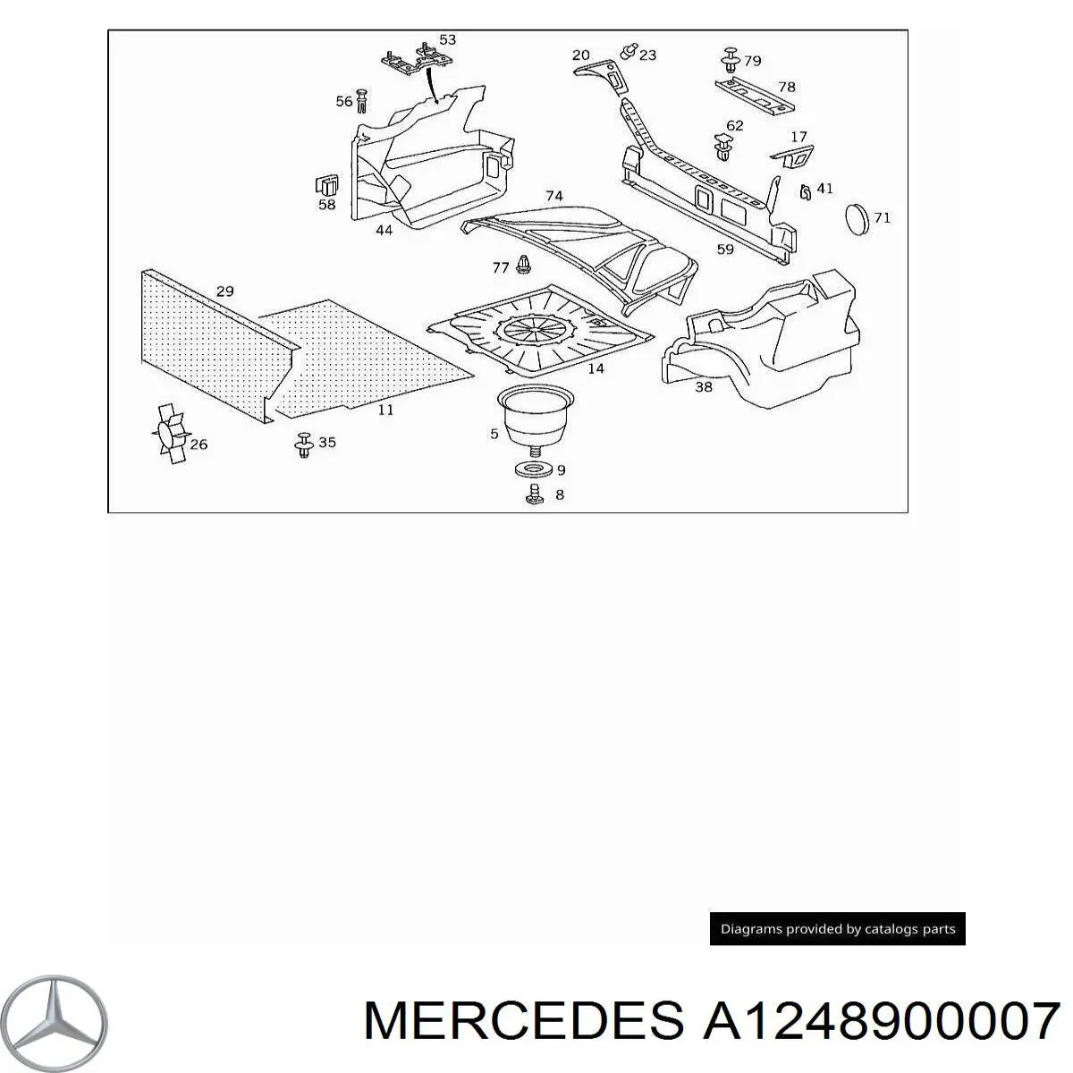 A1248900007 Mercedes