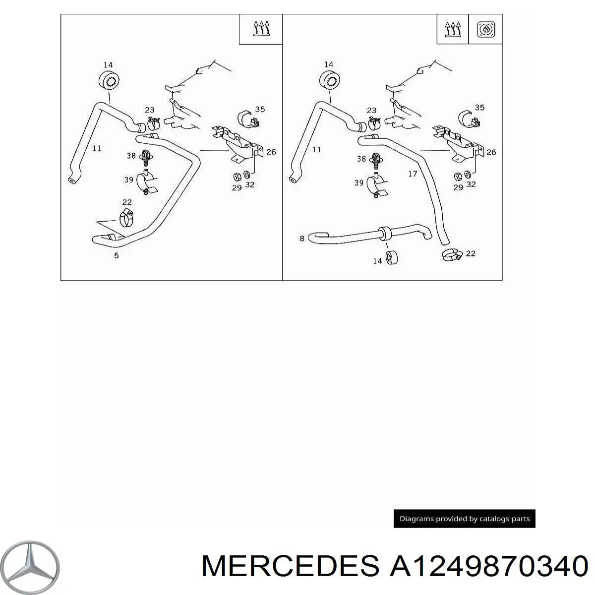  A1249870340 Mercedes