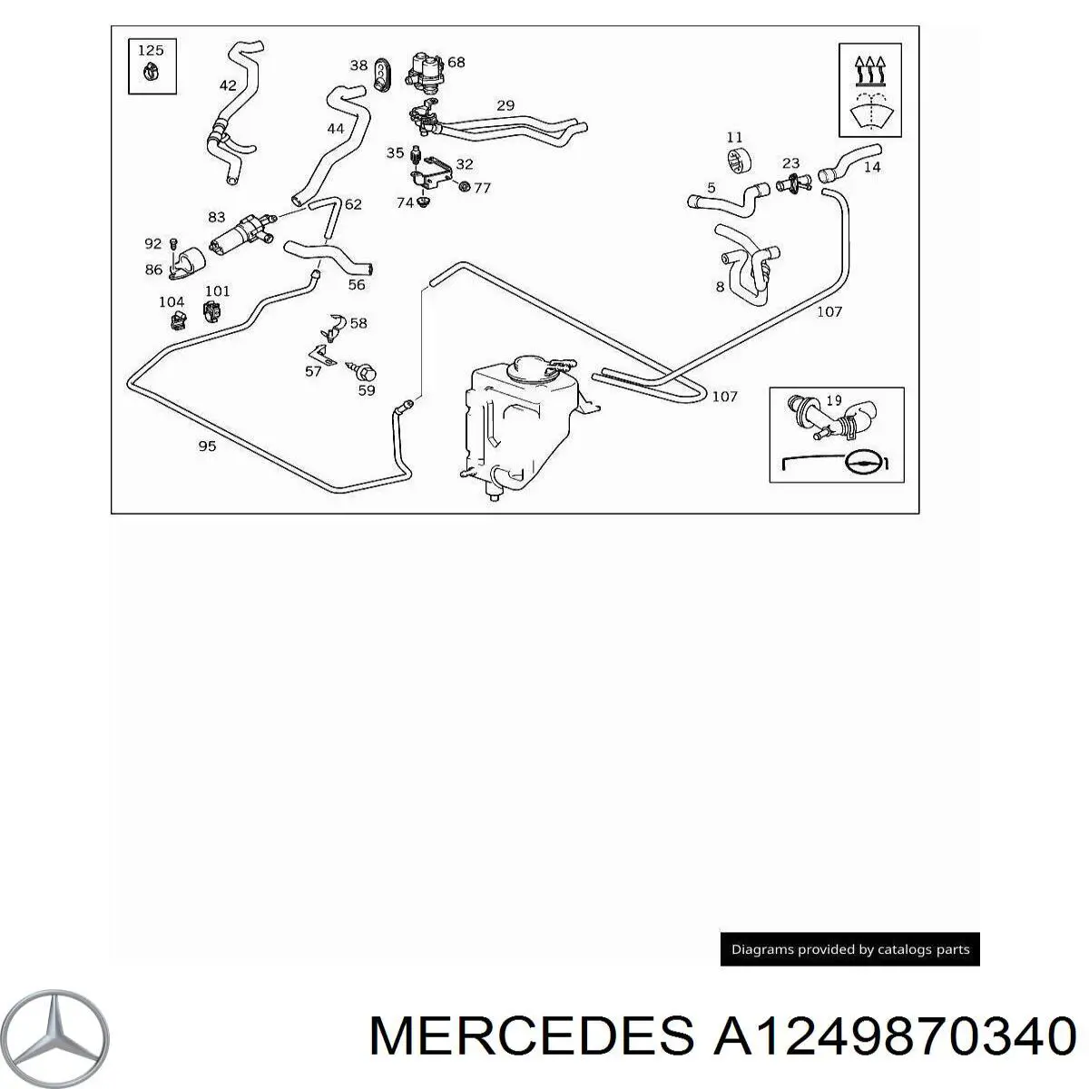 Comprar A1249870340 Mercedes 
