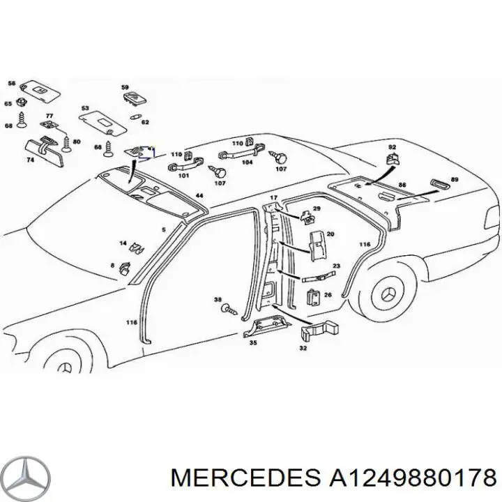Comprar A1249880178 Mercedes 