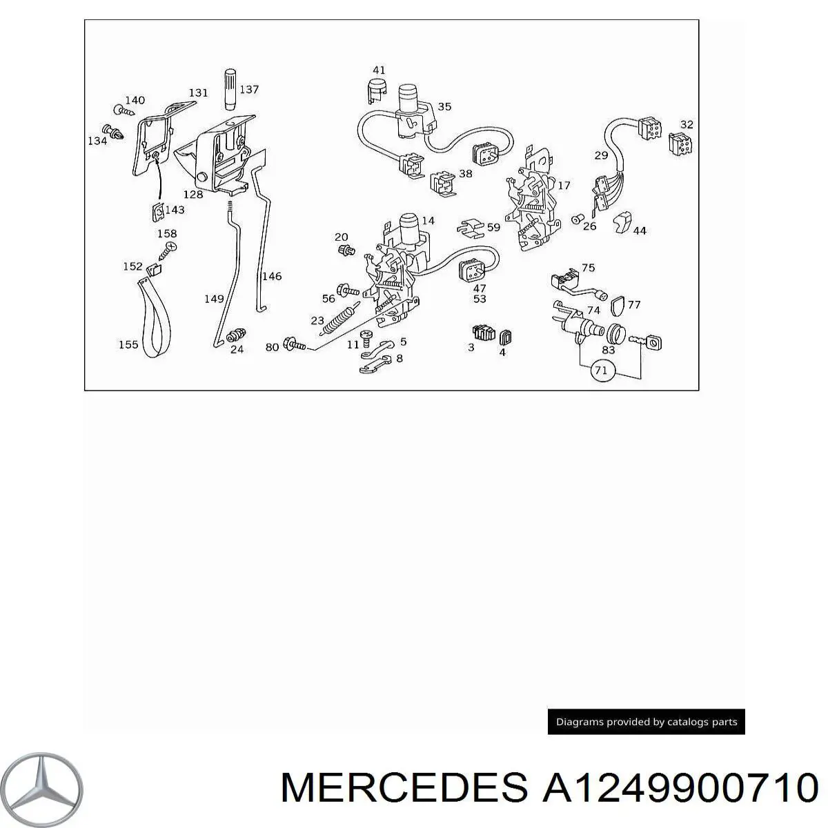  Mercedes A1249900710 precio, desde 11,80 EUR