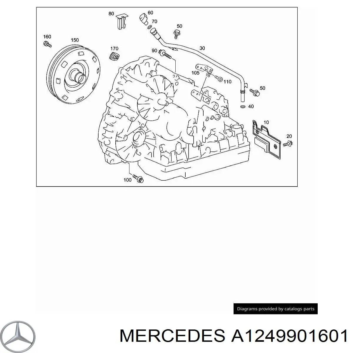  Mercedes A1249901601 precio, desde 35,88 EUR