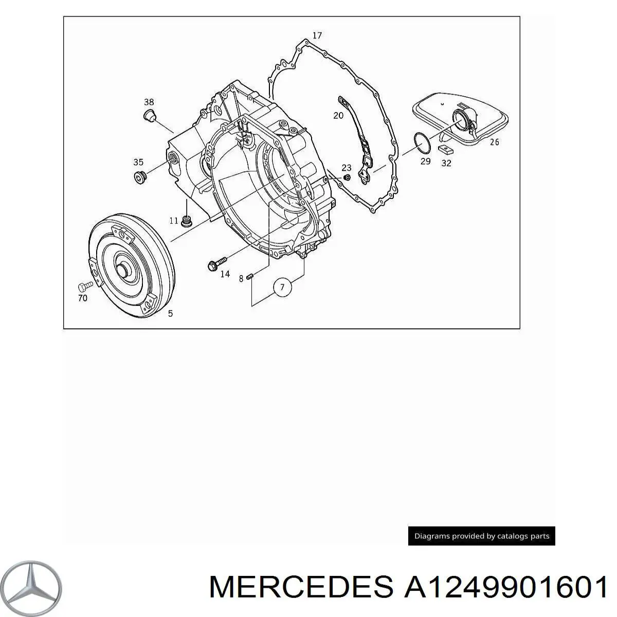 Comprar A1249901601 Mercedes 