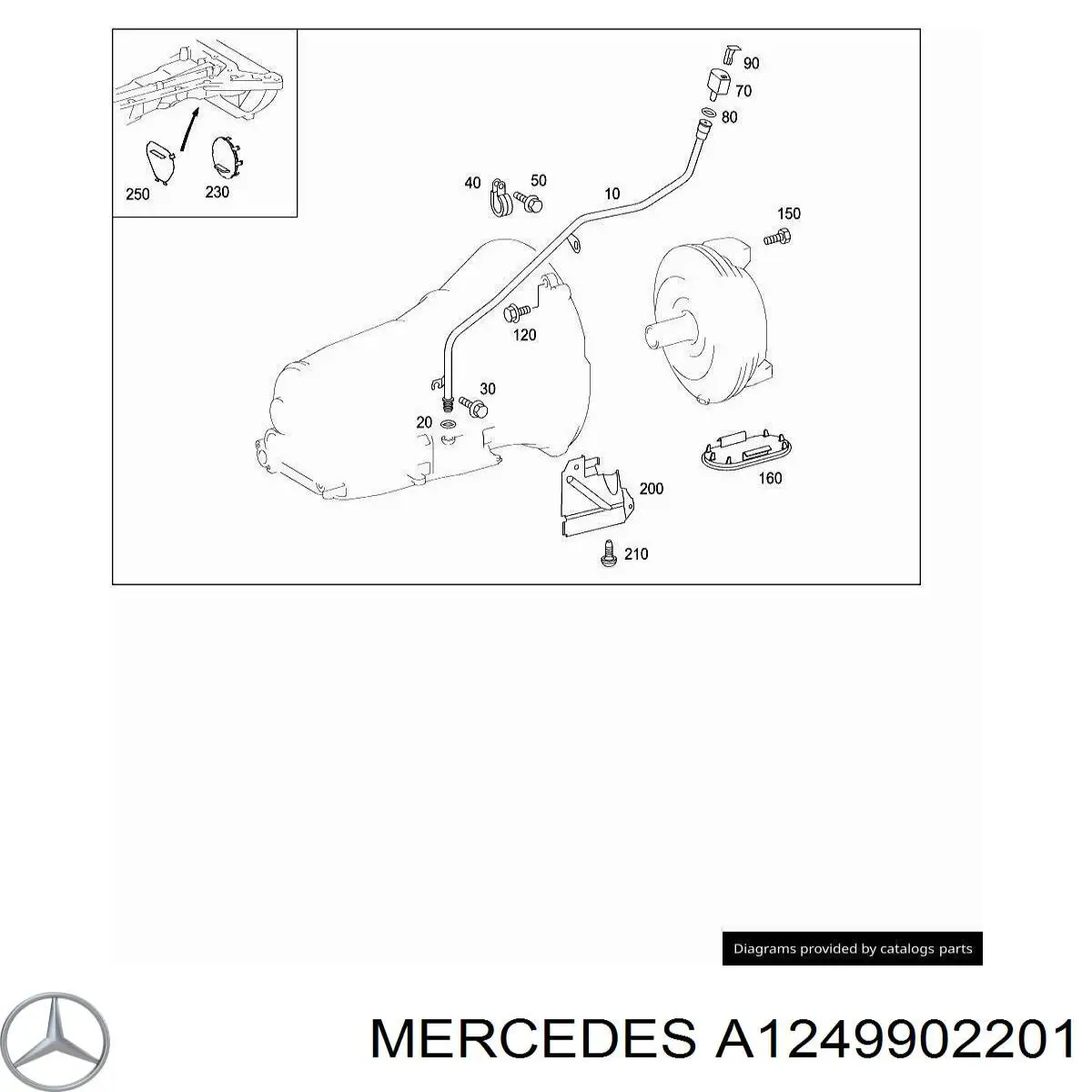 Comprar A1249902201 Mercedes 