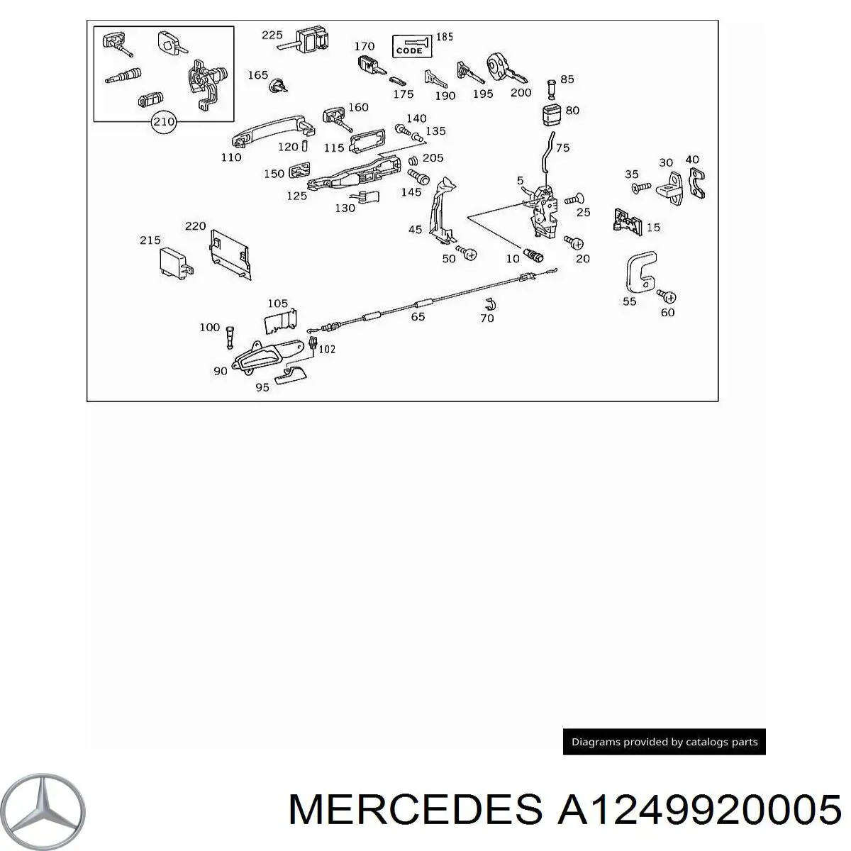 A1249920005 Mercedes