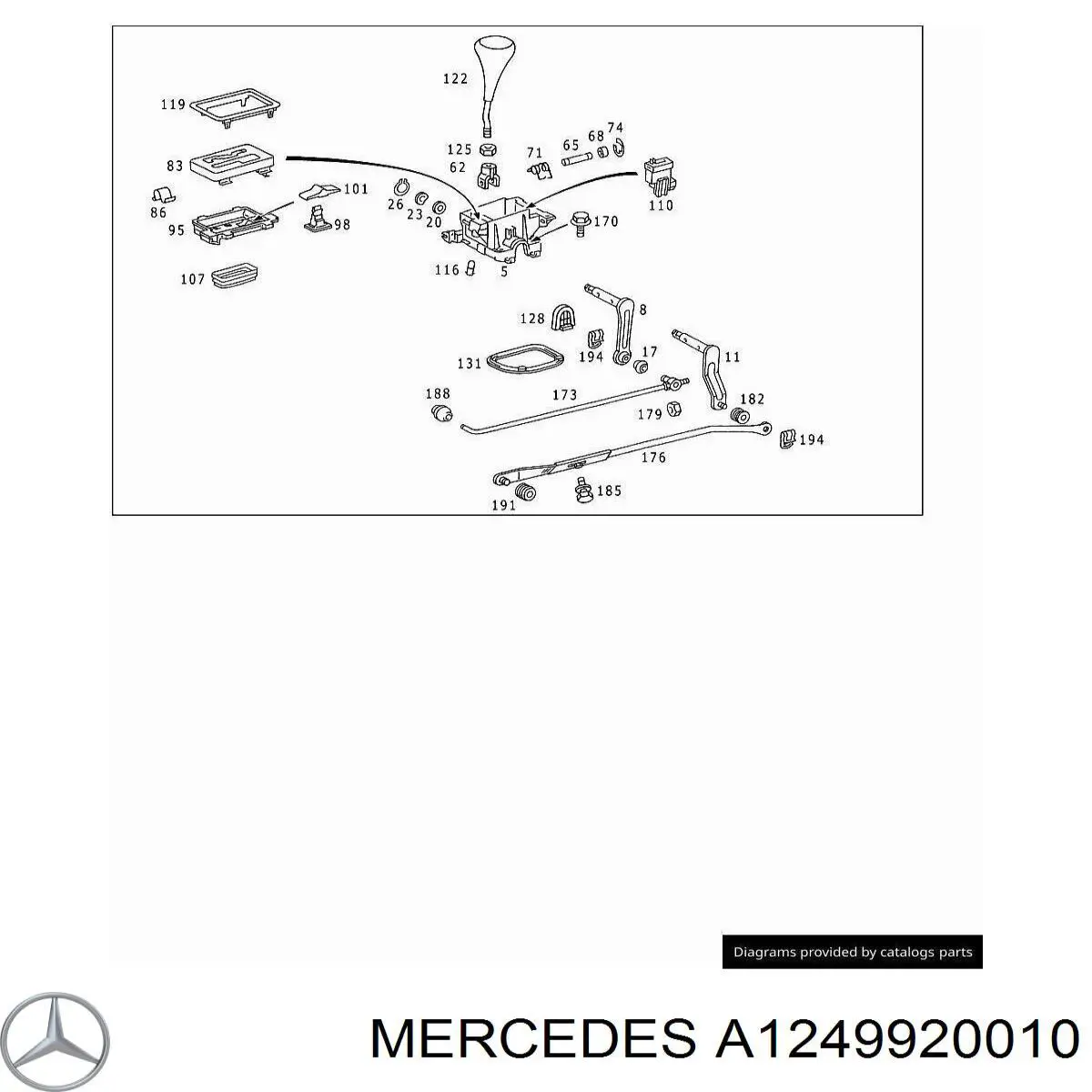  Mercedes A1249920010 precio, desde  