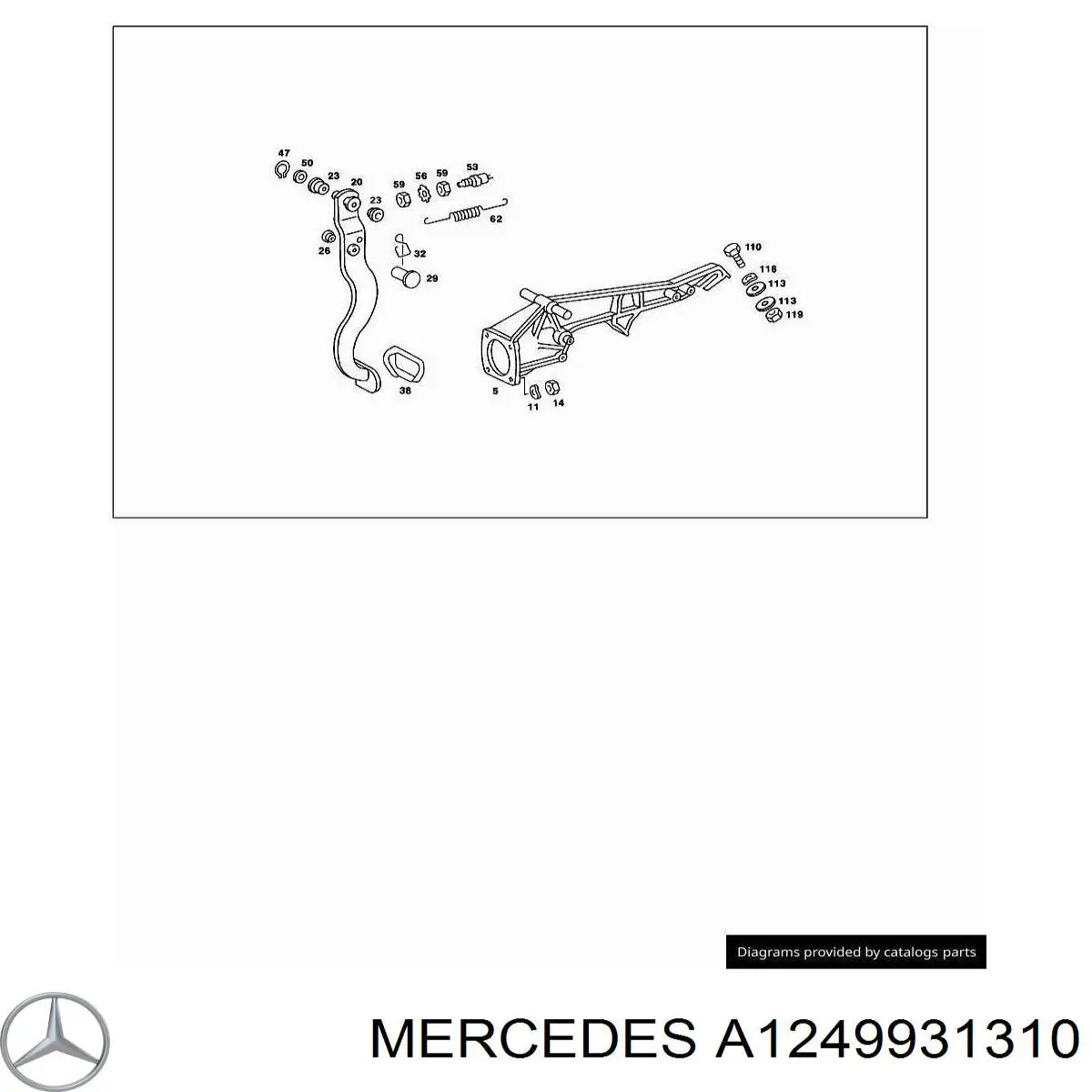  Mercedes A1249931310 precio, desde 5,78 EUR