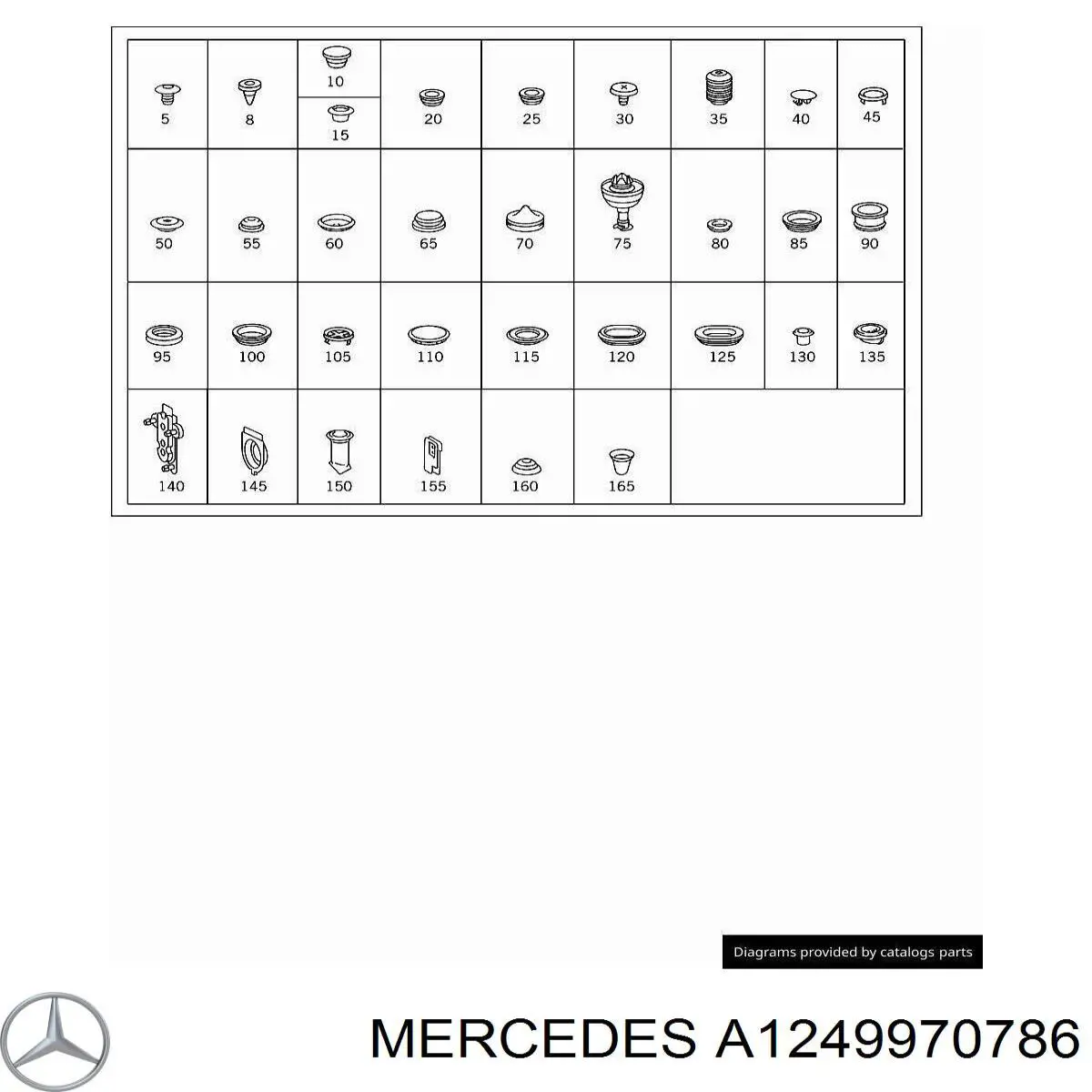  Mercedes A1249970786 precio, desde  EUR