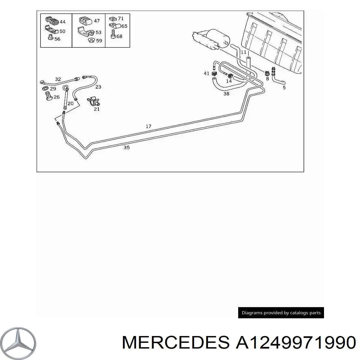  A1249971990 Mercedes