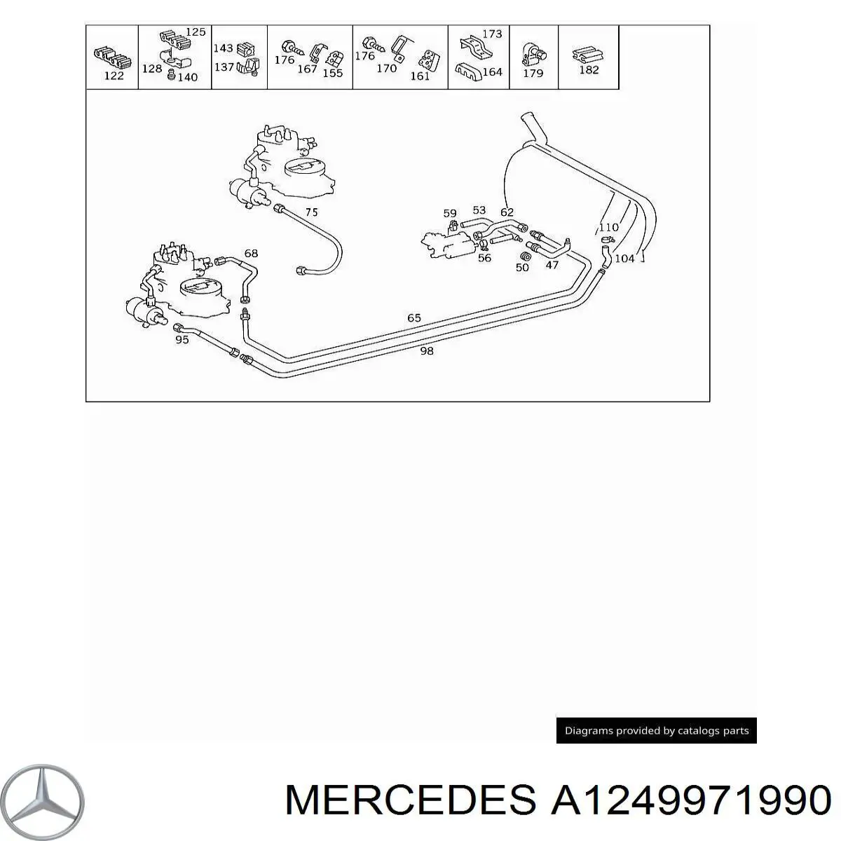  Mercedes A1249971990