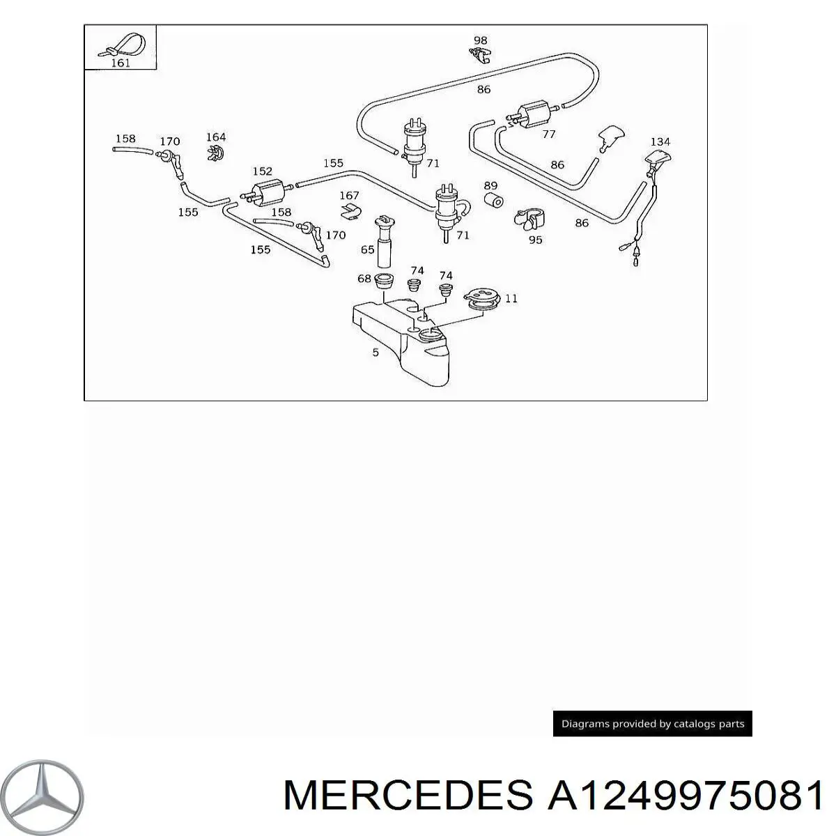 Comprar A1249975081 Mercedes 
