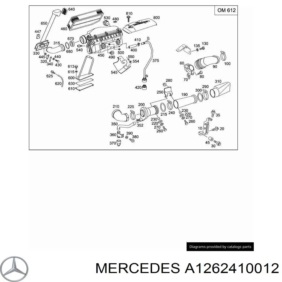 Comprar A1262410012 Mercedes 