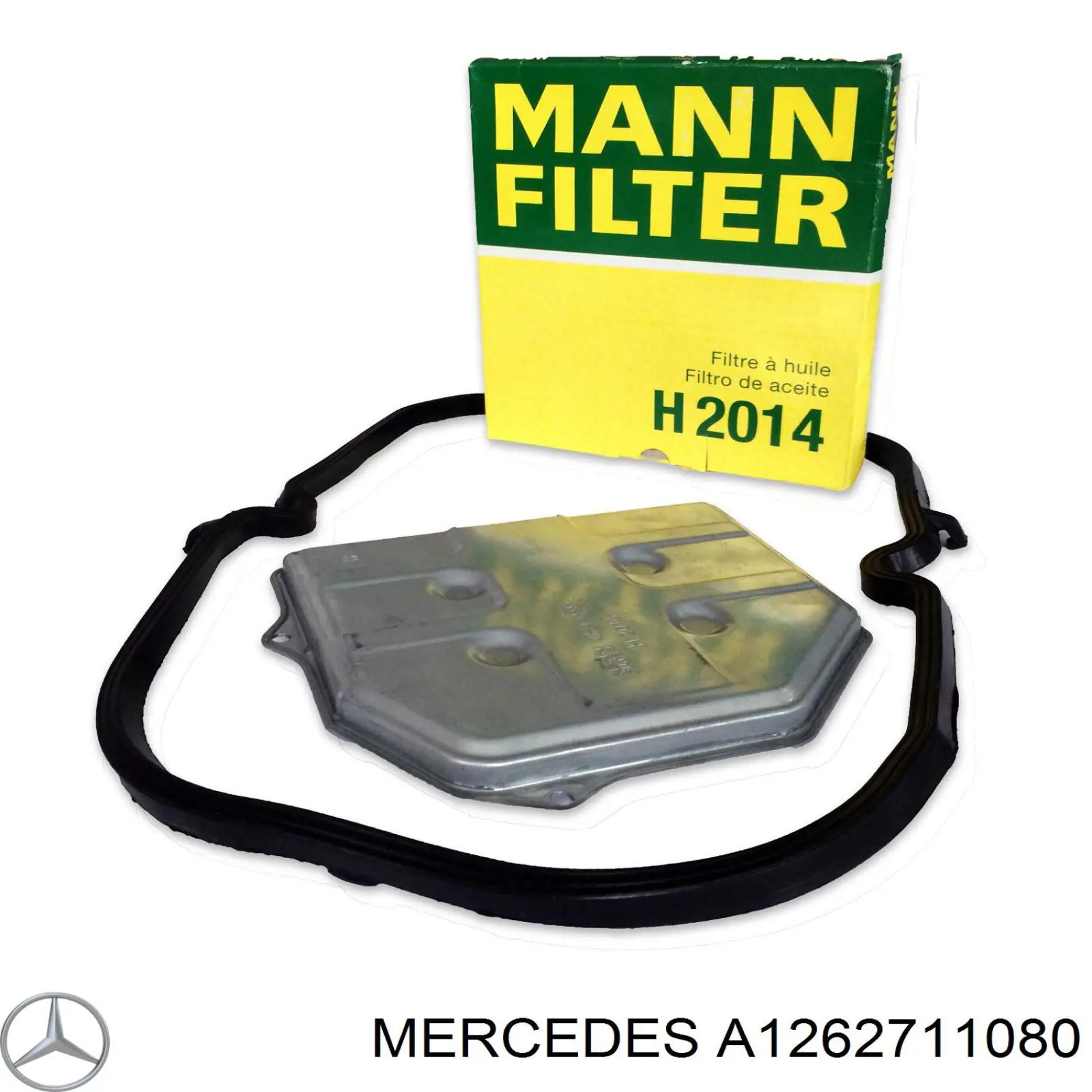 Junta del cárter de aceite de la caja de cambios A1262711080 Mercedes