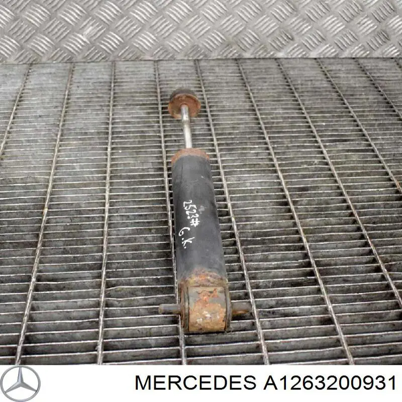Amortiguadores traseros Mercedes A1263200931