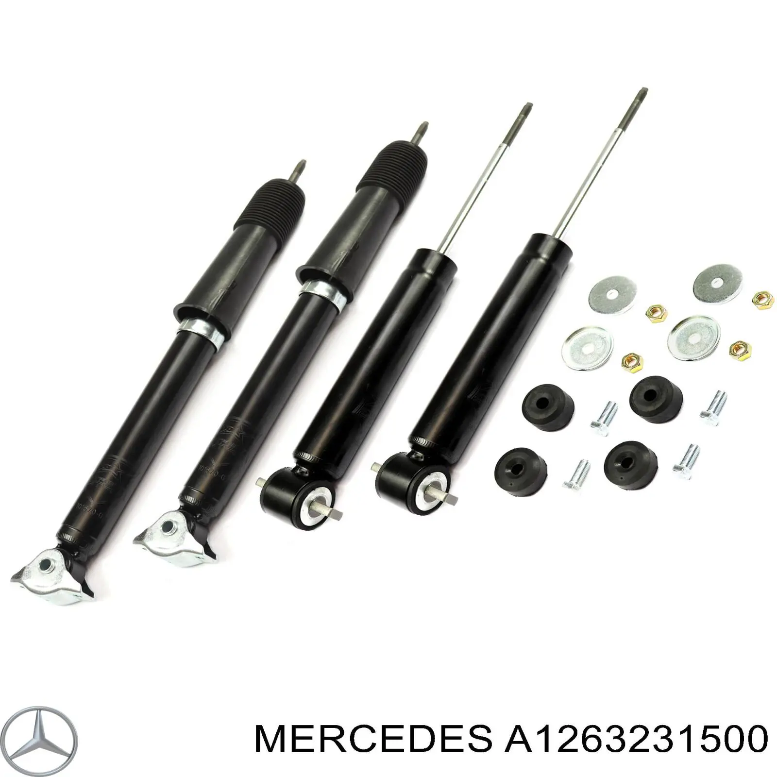 A1263231500 Mercedes amortiguador delantero