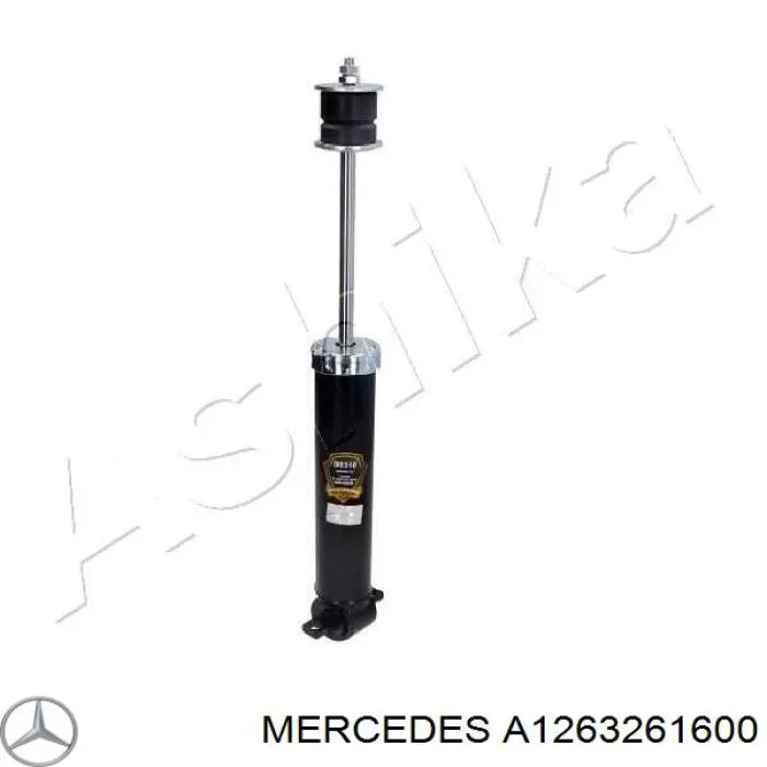 A1263261600 Mercedes amortiguador trasero