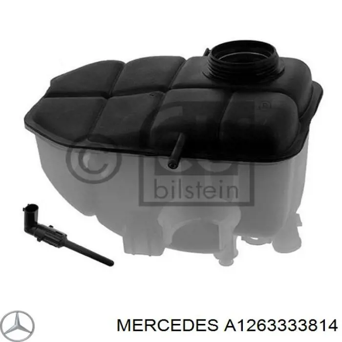 Buje del brazo de suspensión delantero superior A1263333814 Mercedes
