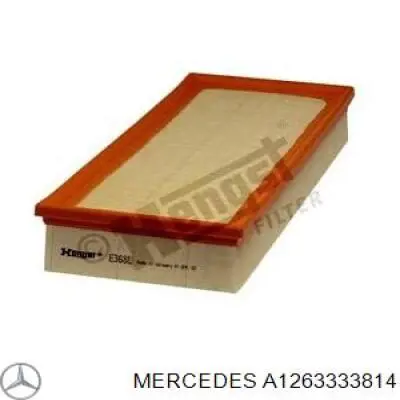 A1263333814 Mercedes Buje del brazo de suspensión delantero superior